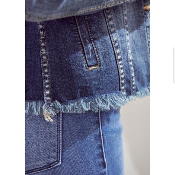 KanCan Zoey Denim Jacket - Picture 3 of 10